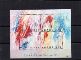 1989 Noorwegen Yv N° BL12 : ** - MNH - NEUF - POSTFRISCH - POSTFRIS - Unused Stamps