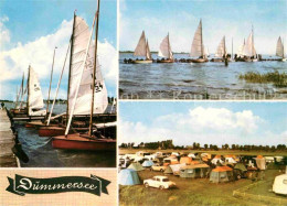 72823941 Lembruch Duemmersee Landungssteg Segelboote Camingplatz Lembruch - Lembruch