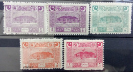 Türkiye 1922, Grand National Parliament In Ankara, MNH Stamps Set - Unused Stamps