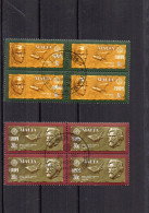 1980 Malta Mi N° 615/616 (blok4) - Used - Gebruikt - Oblitéré - Mit Poststempel Entwertet - 1980