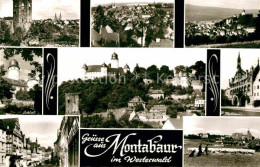 72822657 Montabaur Westerwald Wolfsturm Schloss Altstadt Rathaus Schafherde Mont - Montabaur