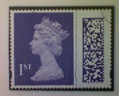 Great Britain, Scott MH501, Used (o), 2022 Machin, Queen Elizabeth II, 1st, Violet - Machin-Ausgaben
