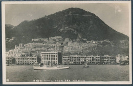 Hong Kong From The Harbour - Real Photo Picture Postcard - Chine (Hong Kong)