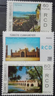 Türkiye 1971, RCD - Mosque In Türkiye, Iran And Pakistan, MNH Stamps Set - Unused Stamps