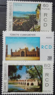 Türkiye 1971, RCD - Mosque In Türkiye, Iran And Pakistan, MNH Stamps Set - Ongebruikt