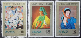 Türkiye 1972, RCD - Art And Paintings From Türkiye, Iran And Pakistan, MNH Stamps Set - Unused Stamps