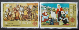 Türkiye 1975, Europa - Paintings, MNH Stamps Set - Nuevos