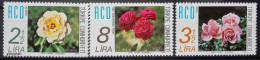 Türkiye 1978, RCD - Rose From Türkiye, Iran And Pakistan, MNH Stamps Set - Ungebraucht