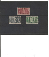 1942 Images Symboliques Série Neuve  216w -218w - Unused Stamps