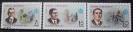 Türkiye 1980, Europa - Famous People, MNH Stamps Set - Nuovi