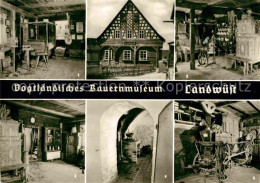 72821001 Landwuest Vogtlaendisches Bauernmuseum Blockstube Russkueche Kammerwage - Markneukirchen