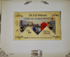Türkiye 2013, PTT Stamps Museum, MNH Unusual S/S - Portfolio - Nuevos