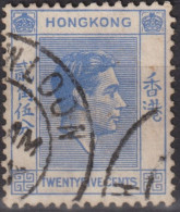 1938 Grossbritannien Alte Kolonie Hong Kong ° Mi:HK 148IxA, Sn:HK 160, Yt:HK 148, King George VI - Used Stamps