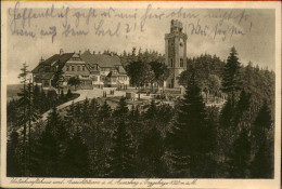 41083942 Auersberg Wildenthal Unterkunftshaus Aussichtsturm Auersberg - Eibenstock