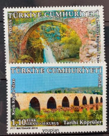 Türkiye 2014, Historical Bridges, MNH Stamps Set - Unused Stamps