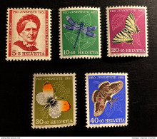 Schweiz Pro Juventute 1951 Mi. 561 - 565 Postfrisch/** MNH - Ungebraucht