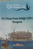 Türkiye 2016, 26th World Postal Union Congress UPU, MNH Unusual S/S, Single Stamp And FDC - Portfolio - Nuovi