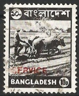 Bangladesh 1976 - Mi D 13 - YT S 13 ( Official : Bullocks Ploughing ) - Bangladesch