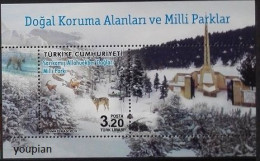 Türkiye 2016, National Parks, MNH S/S - Unused Stamps