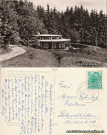 Ansichtskarte Bad Brambach FDGB Volksheilbad HO Waldcafé 1961 - Bad Brambach