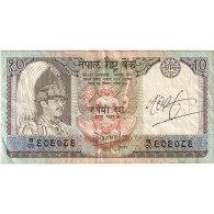 Népal, 10 Rupees, KM:31b, NEUF - Nepal