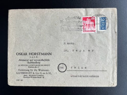 GERMANY 1948 LETTER BRAUNSCHWEIG TO PEINE 23-12-1948 DUITSLAND DEUTSCHLAND - Cartas & Documentos