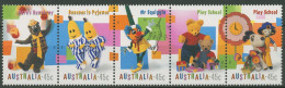 Australien 1999 Fernsehsendungen Für Kinder 1814/18 ZD Postfrisch (C29435) - Ongebruikt