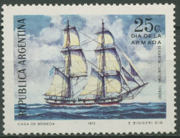Argentinien 1972 Tag Der Marine Segelschiff 1125 Postfrisch - Nuovi