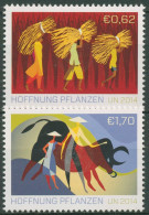 UNO Wien 2014 Jahr Der Bauern Familienbetriebe 840/41 Postfrisch - Unused Stamps