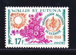 WALLIS ET FUTUNA N°  172 ** MNH Neuf Sans Charnière, TB (D6760) Anniversaire De L'O.M.S. - 1968 - Unused Stamps