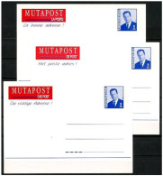 1995 - Briefkaarten - BANK Van DE POST, BANQUE De La POSTE, BANK DIE POST - Compleet - Avviso Cambiamento Indirizzo