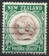 New Zealand 1955. Scott #B47 (U) Child's Head - Dienstzegels