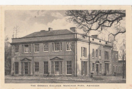 BW02. Vintage Tucks Postcard. The Denman College, Marcham Park. Abingdon. Berkshire - Other & Unclassified