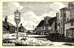 BW72.  Vintage Postcard. The Bell Green, Walberswick,  Suffolk - Andere & Zonder Classificatie