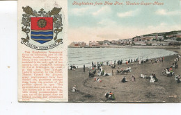 CPA - Knightstone From New Pier - Weston-super-Mare - 1906 - - Weston-Super-Mare