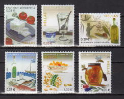 Greece 2008 Traditional Greek Products Set MNH - Unused Stamps