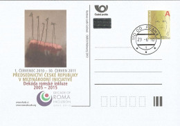 CDV 128 Czech Republic Decade Of Roma Inclusion 2010 - Postcards