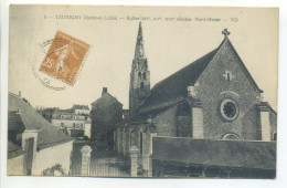 CPA (37 Indre Et Loire) - TAUXIGNY - Eglise - Côté Nord Ouest - Montbazon