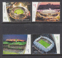 2019 Australia Sports Stadiums Cricket Football Rugby Complete Set Of 4  MNH @ BELOW FACE VALUE - Ongebruikt