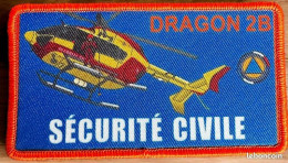 Ecusson SECURITE CIVILE DRAGON 2B BASTIA - Firemen