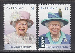 2019 Australia Queen's Birthday Complete Set Of 2 MNH @ Below Face Value - Mint Stamps