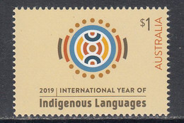 2019 Australia Indigenous Languages UNESCO Complete Set Of 1 MNH - Nuevos