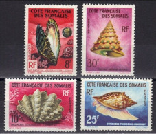 Côte Des Somalis N° 311 - 314 ** Coquillages - Nuovi