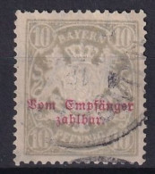 BAYERN 1895 - Canceled - Mi 12 - Porto - Gebraucht