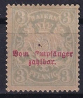 BAYERN 1882 - MNG - Mi 7 - Porto - Nuevos