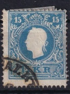 AUSTRIA 1859 - Canceled - ANK 15 II  - Used Stamps