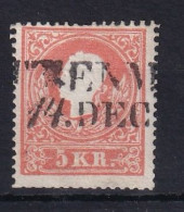 AUSTRIA 1859 - Canceled - ANK 13 II  - Used Stamps
