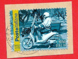 2012 (3322) 150º Anniversario Delle Poste Italiane Timbrato - 2011-20: Usati