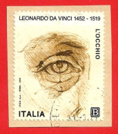 2019 (3893) Leonardo Da Vinci - Studio Di Proporzioni Dell'occhio - Leggi Il Messaggio Del Venditore - 2011-20: Usati