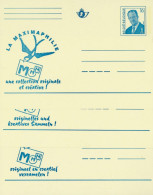 1996 - Briefkaarten / Cartes Entier Postaux : Maximafilie, La Maximaphile - 3 Langues, 3 Talen - ** Ongebruikt - Briefkaarten 1951-..